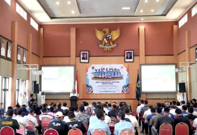 
					Baginda Menang Tipis, Terpilih sebagai Ketua KONI Pacitan 2025–2029