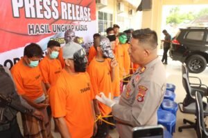 Dua Pekan Operasi Antik Rinjani 2025, Polres Loteng Amankan 14 Tersangka