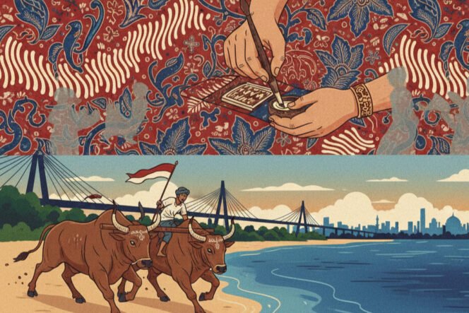 
					Sejarah Pamekasan Madura. Foto: Ilustrasi by AI