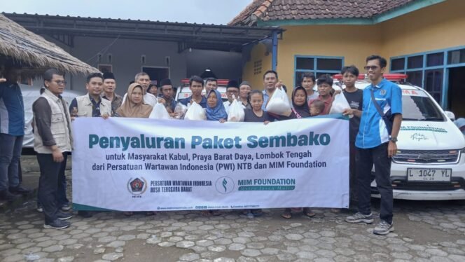 
					Baksos HPN 2026: PWI NTB dan MIM Foundation Kirim Ratusan Paket Logistik di Praya Barat Daya