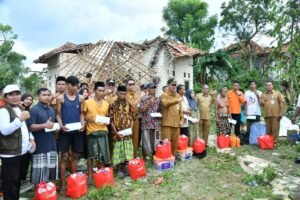 Baznas dan Pemkab Sumenep Hadir Cepat, Pulihkan Warga Terdampak Puting Beliung