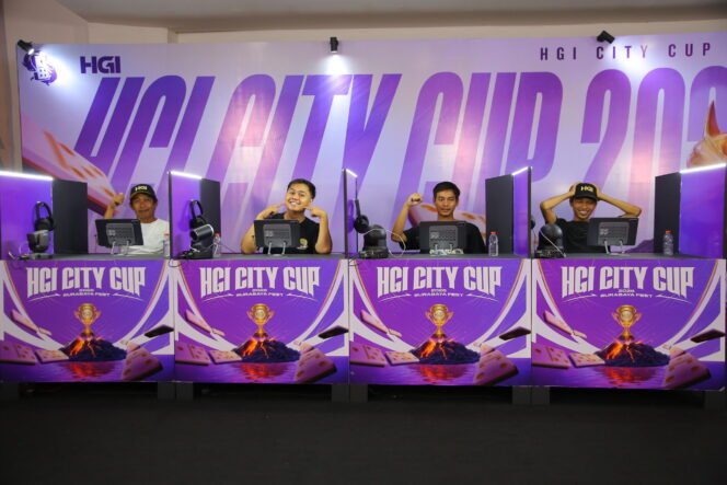 
					Peserta mengikuti HGI City Cup 2026 Surabaya Fest di Grand City Mall Surabaya, bagian dari rangkaian turnamen domino tingkat nasional dengan sistem kompetisi terstruktur.