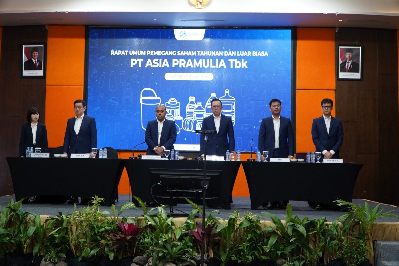 PT Asia Pramulia Tbk menggelar RUPST dan RUPSLB 2026