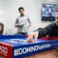 Tim RLD bermain domino bersama Ketua Pengprov ORADO Jawa Timur, Mahenda Abdillah Kamil, disela-sela audiensi di Sidoarjo. (Foto: Ali Masduki/RLD)